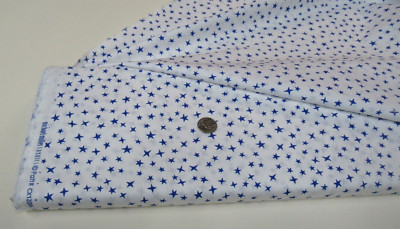 Michael Miller quilt-craft fabric STARGAZER brt blue 2 yds (cx-12086) SuperStar