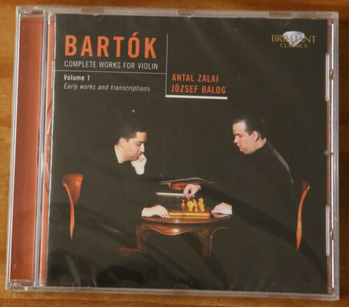 Bartók - Komplettwerke für Violine - Band 1 - CD - Antal Zalai - Neu/Versiegelt - Bild 1 von 6