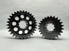 SCS Professional Lightweight Set 4 REM Polished Quick Change Gear 10 Spline