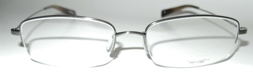 OLIVER PEOPLES FOSSE BKC BRONZE GUNMETAL SEMI-RIMLESS EYEGLASSES 140 52 - 17 - Picture 2 of 3