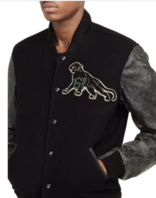 black panther bomber jacket