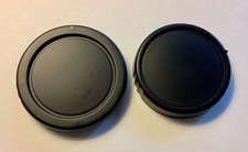 YES Body Cap Rear Lens Cap Set for Canon EOS EF Lenses JAPAN