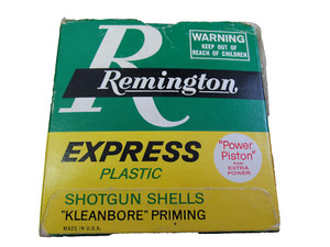 Remington Express Kleanbore 12 Gauge Shotgun Shell Box ~ Empty