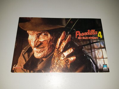 POSTKARTE ALBTRAUM IN ELM STREET 4. IVEX FILMS. FILMAX FRIENDS CLUB
