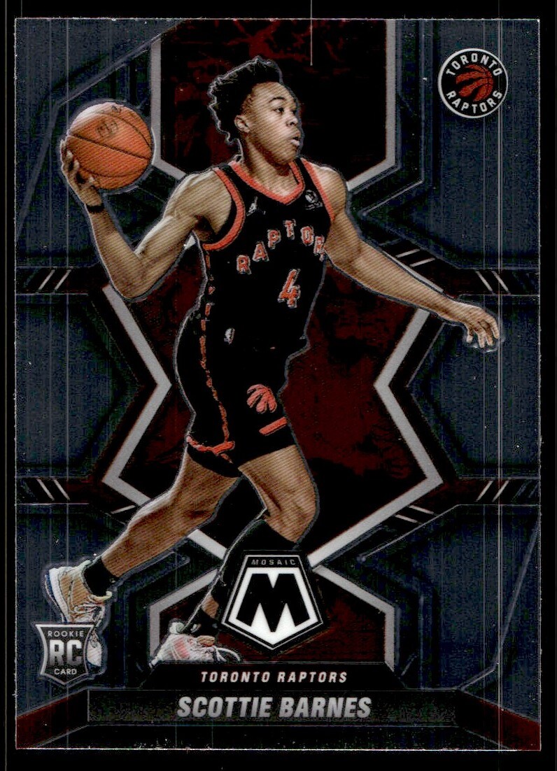 2021-22 Panini Mosaic Scottie Barnes Rookie A20 Toronto Raptors #207