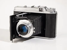 Voigtlander Perkeo I - 6x6cm - Vaskar 4.5 / 75mm - tested - exc++