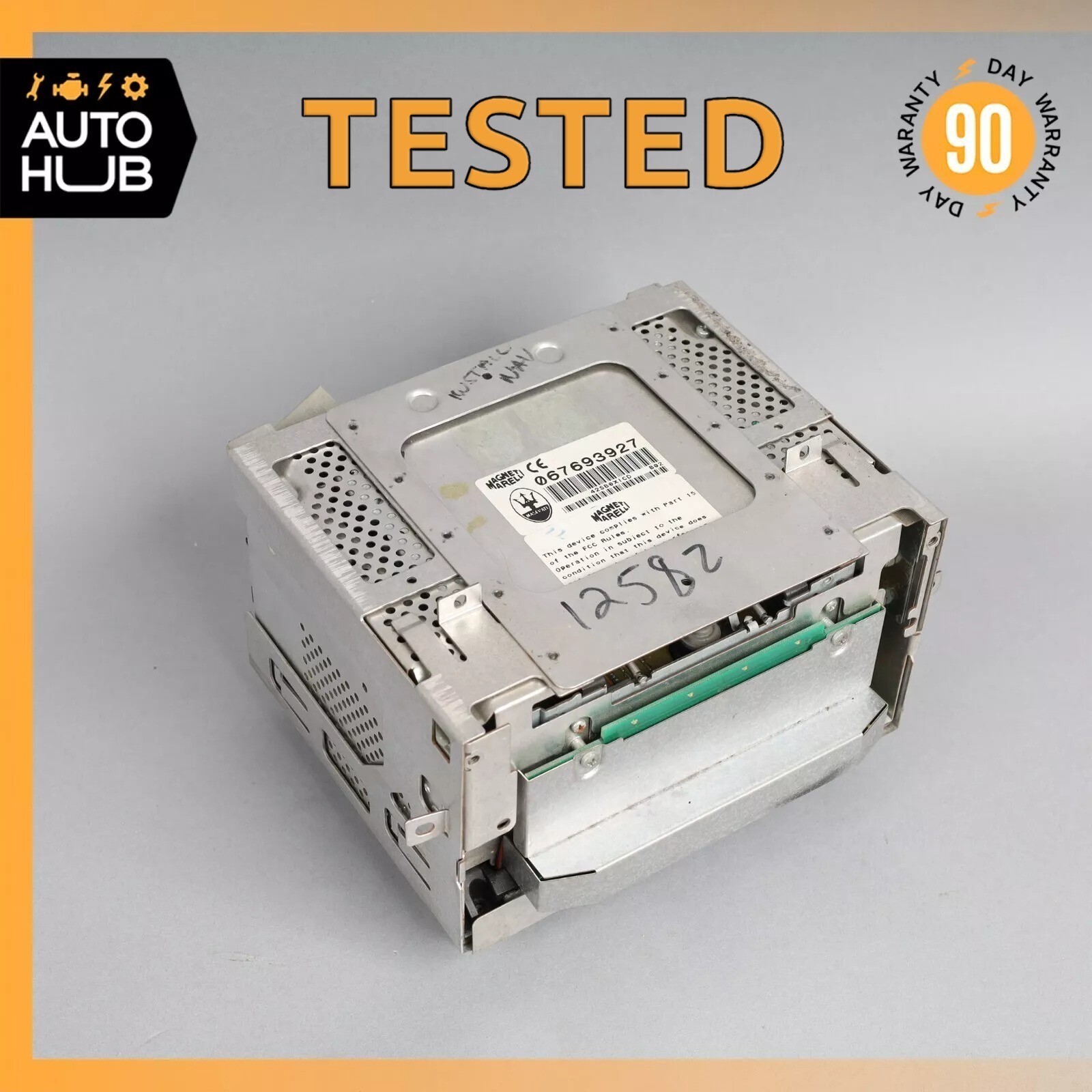 02-07 Maserati Coupe M138 4200 GT Cambiocorsa CD Audio Head Unit NIT Module OEM