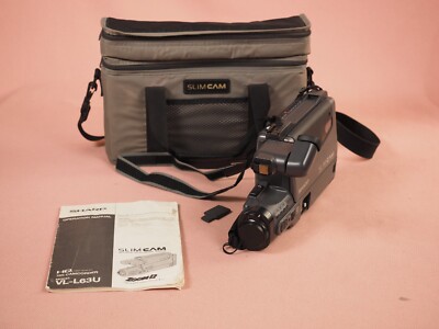 Sharp Slimcam VL-L63U VHS Camcorder Untested