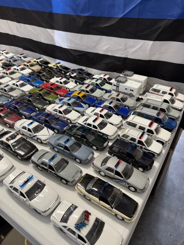 Road Champs Police-150 UNITS-State/City 1990s 1/43 Scale MASSIVE LOT - Image 3 of 4