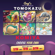 POKEMON CARDS TCG - TOMOKAZU KOMIYA Pokemon Artist- CHOSE YOUR CARDS