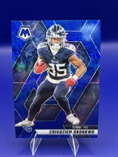 2025 Panini Mosaic - Chigoziem Okonkwo #115 Blue Scope Prizm