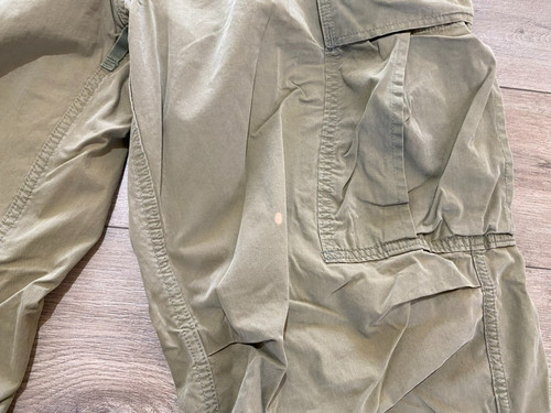 Vintage Abercrombie & Fitch Cargo Pants M KHAKI Y2K Military Paratrooper, $59 - Photo 5