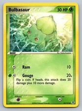 Bulbasaur Common EX FireRed & LeafGreen Grass 55/112 on eBay