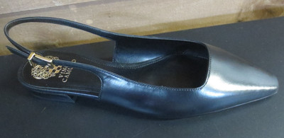 VINCE CAMUTO WOMEN'S SASHEA BLACK SLINGBACK SHOES - BLACK - 10M