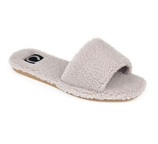 Journee Collection Women's Sunlight Slide Slipper Grey Size 10