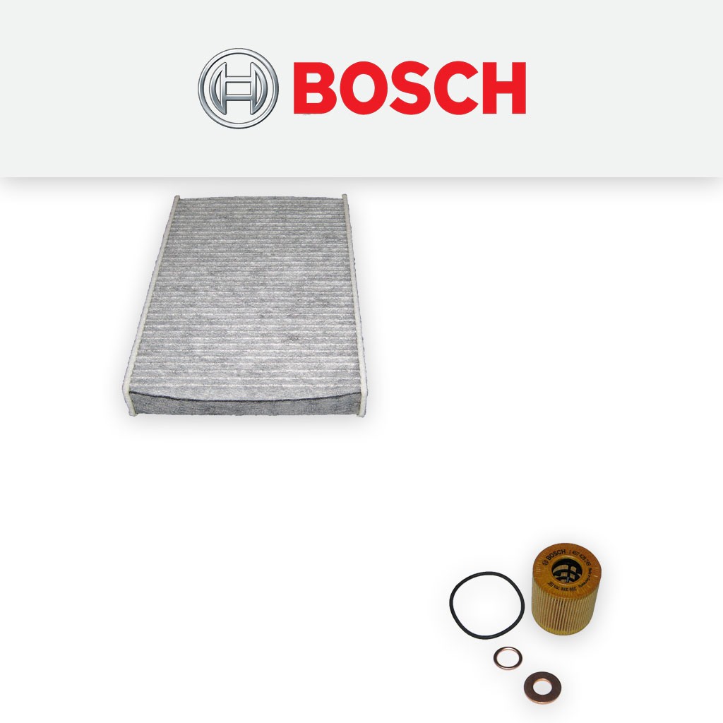 SERVICE KIT for PEUGEOT 508 2.0 HDI BOSCH OIL CABIN FILTERS (2010-2018)
