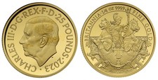 Charles III 2023 gold proof 1/4oz Britannia