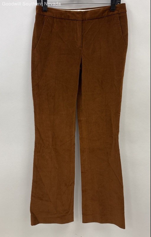 Catherine Malandrino Women's Brown/Corduroy Flare - Size 6