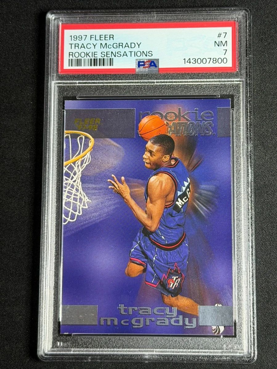 Fleer Tracy McGrady Basketball Rookie Sports Trading Cards