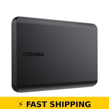Toshiba Canvio Basics 1TB Portable External Hard Drive - Black