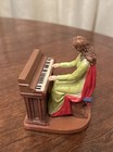 Vintage Angel Woman Playing Piano, 2001 Christmas Village Figurine 3” H Roman — photo 8