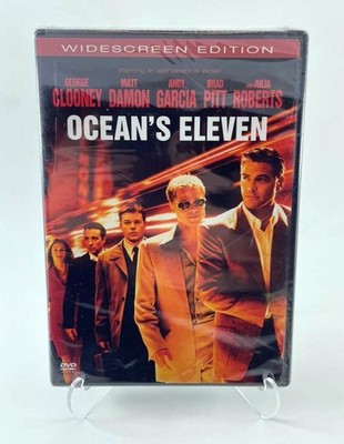 Ocean s Eleven (DVD, 2001) NEW Sealed   Clooney Pitt Damon   Widescreen