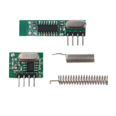 Integrated Circuit 433Mhz Superheterodyne RF Receiver Transmitter Module