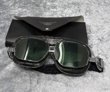 S418 Harley Davidson Okulary motocyklowe Motocykl Vintage Stary kolekcjoner