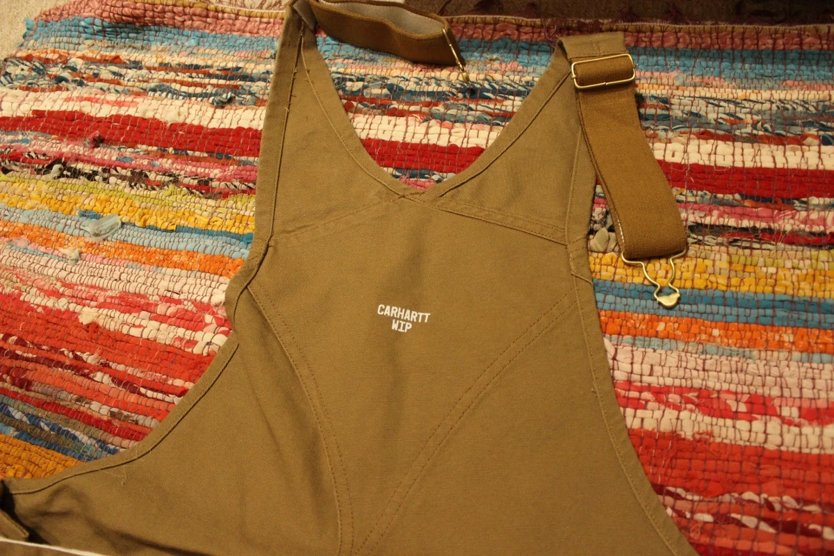 Carhartt WIP Bib Overall Dearborn Canvas, 12 oz, excellent condition, 31x30"