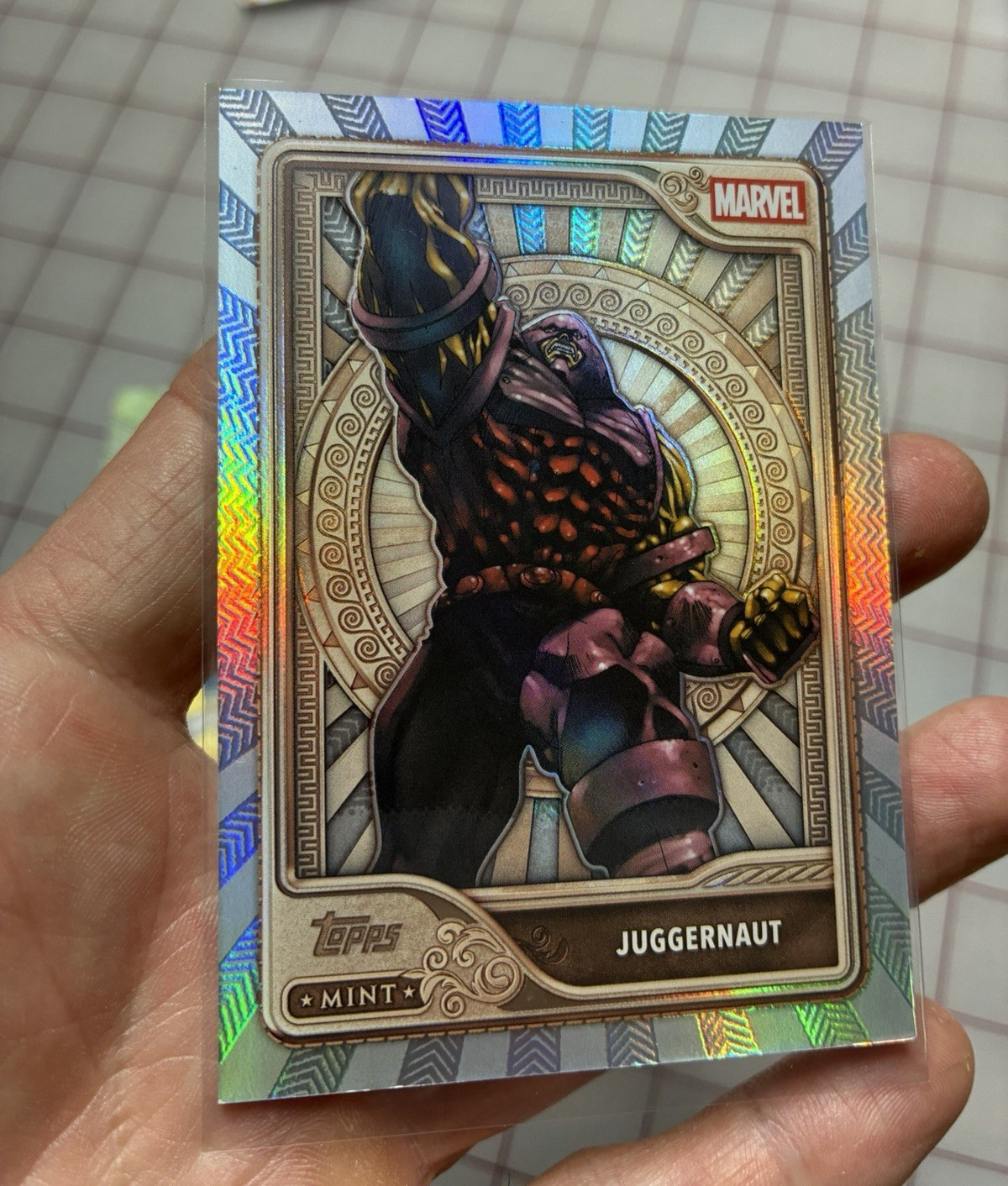 2026 Topps Mint Marvel Juggernaut Bronze Insert #37
