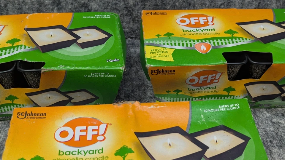 🔥3 NEW🔥 OFF! Backyard Citronella Candle Ambiance Enhancing Centerpiece 2/pk - Image 3 of 4