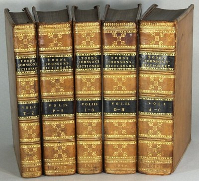 ジョンソン博士『英語辞典』 ジョンソン博士の英語辞書 [1755年版レプリカ]が寄贈されました