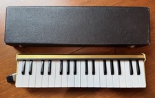 Clavietta Mouth Piano Harmonica Made in Italy with Case & One Mouthpiece