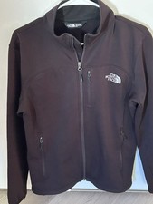The North Face Apex Bionic Jacket Mens Small Black Full Zip Softshell Outdoor