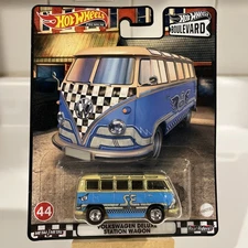 2020 Hot Wheels Premium Boulevard Volkswagen Deluxe Station Wagon #44 Real Rider