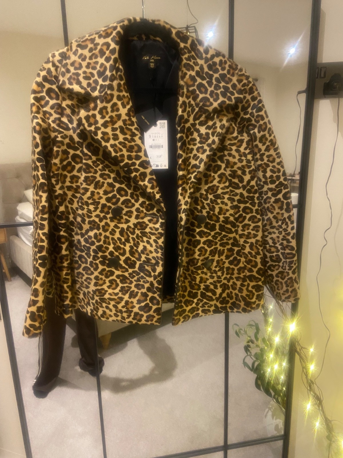 ZARA X KATE MOSS X ZARA  LEOPARD JACKET SIZE SMALL LIMITED EDITION image 6