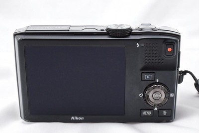 N Mint] Nikon COOLPIX S8100 Digital Camera Black 12.1MP w/Battery