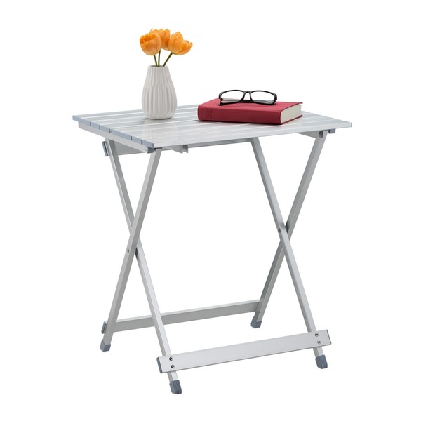 Klapptisch Beistelltisch Balkon Klapptisch Campingtisch Tisch Aluminium Faltbar-image