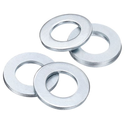 15Pcs 3/4'' Carbon Steel SAE Flat Washers, 0.83'' x 1.48'' x 0.11'', Silver Tone