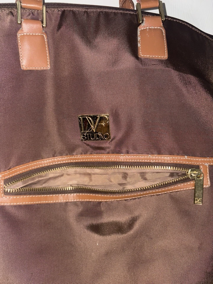 DVF Diane von Furstenberg Brown Large Tote Bag - Image 4 of 4