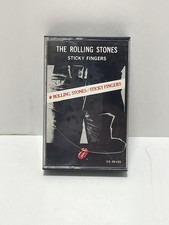 The Rolling Stones    Sticky Fingers Cassette Tape Rare 70s US issue Mick Jagger