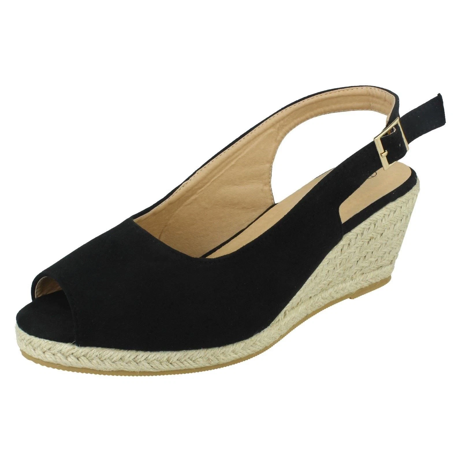 Ladies Savannah Wedges Wide Fit