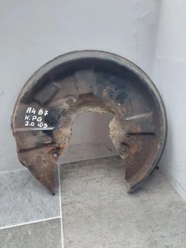 AUDI A4 8EC, B7 Rear Brake Disc Protection 8E0615611J 2.00 Diesel 2007 31455289