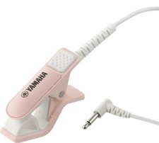 Yamaha Tuner Microphone TM-40PK Pink With Easy Clip 3.5mm Mini Jack 1.5m Cable