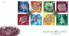 2022 Jersey Christmas. Festive Icons First Day Cover