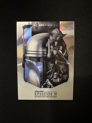 2026 Topps Chrome Star Wars ERAS SSP The Second Episode II Attack of the Clones