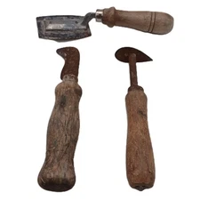 VTG Steel Carpet Cutting Knife, Teardrop Paint Scraper, Veneer Hand Saw Two-way