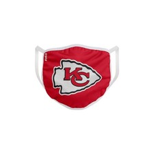 Ultimate Kansas City Chiefs Fan Face Mask Multicolored 1 pack ChiefsAholic Pride