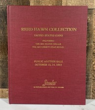 Stack's Reed Hawn Collection 1993 US Coins Signed #2/20 Red Cloth HC w/Hammer Pr