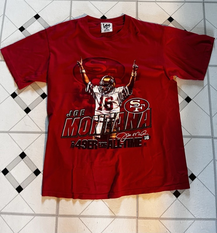 Joe Montana 49er's T Shirt